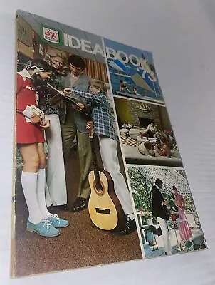 Vintage 1973 S&H Green Stamps Idea Book Catalog Sperry Hutchinson MCM Prop • $18.94