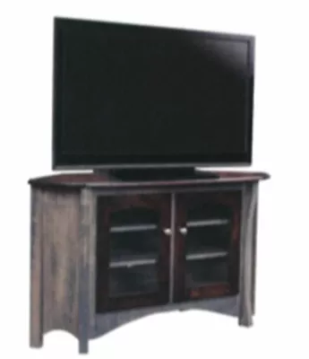 HHI's Master 2-tone Corner TV Stand • $1250