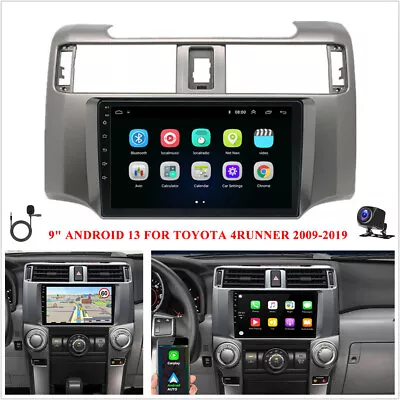 For Toyota 4Runner 2009-2019 Carplay Android 13 WiFi Car Stereo Radio GPS Navi • $151.22