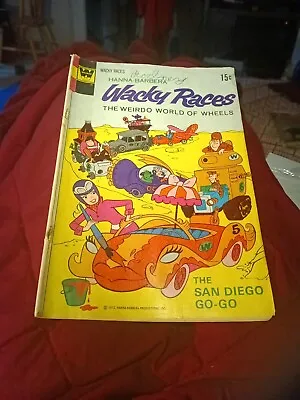 Wacky Races #7 Comic Book Hanna Barbera 1972 Whitman Penelope Pitstop • $19.98