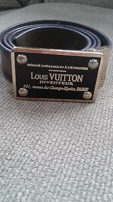 Louis Vuitton Inventeur Damier Ebene Men Belt 42/102 Reversible 44x1.5inch • $325