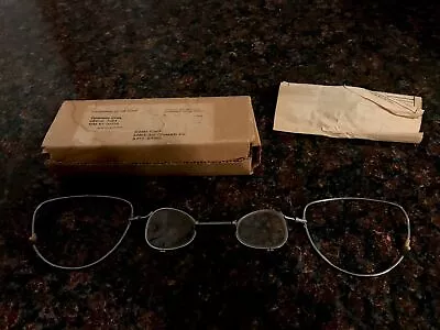 1975 Vintage Optometrist Special Prescription Eyeglassss For Army Soldier • $38.99