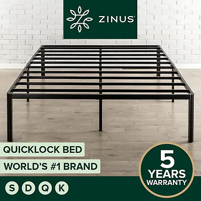 $139 • Buy Zinus VAN Bed Frame DOUBLE QUEEN SINGLE Metal Base