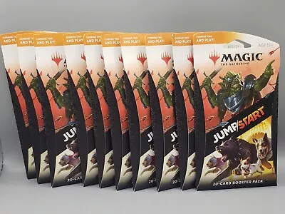 Magic The Gathering Jump/Start 20-card Booster Pack Lot Of 10 • $15.50