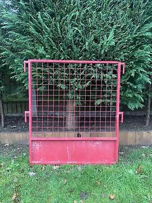 £15 • Buy Construction Red Security Metal Railing Crowd Barrier Fence 860(w)x1000(h) Mm