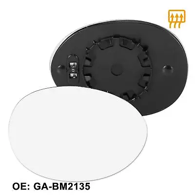 Mirror Glass W/ Backing Plate Heated Right Side RH For Mini Cooper 2014-2020 • $19.49