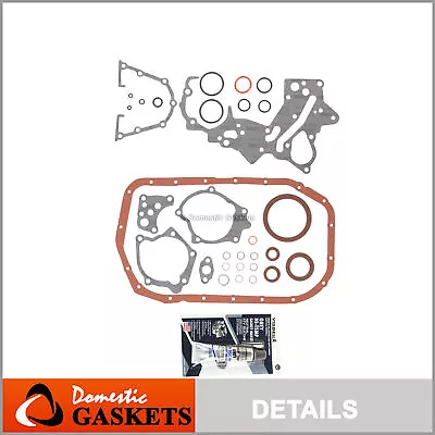 Fits 93-99 Mitsubishi Plymouth 2.0L 2.4L Lower Gasket Set 4G63 4G64 4G63T Turbo • $58.39