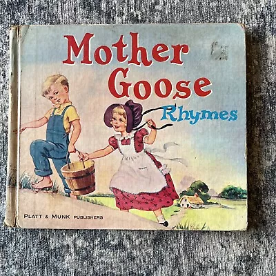 Vintage Mother Goose Nursery Rhymes Eulalie Platt & Munk 1950-1953 Art Journals • $15