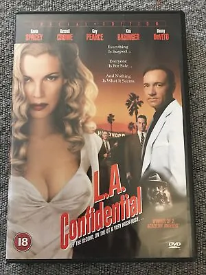 L.A. Confidential DVD *POLICE CORRUPTION THRILLER* Reg 2 UK • £1.65