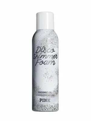 Victoria's Secret PINK Disco Shimmer Foam Coconut Oil Body Mousse 4.7 Oz Sparkle • $15.99