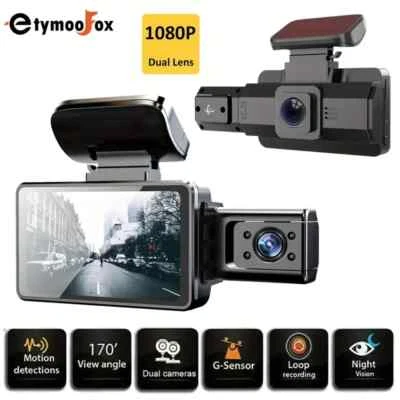 $79.95 • Buy Dash Camera Front And Inside, 3.16inch Dash Cam 1080P, G Sensor HD Night Vision