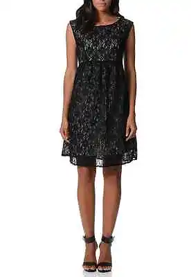 $9.99 • Buy Target Ladies Lace Sleeveless Maternity Dress Sizes 8 10 16 Colour Black