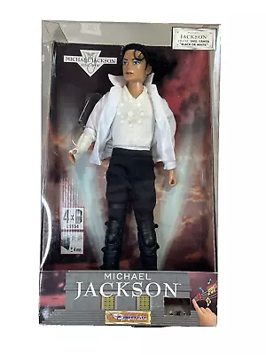 Rare Vint. Michael Jackson - Singing  Black Or White  Figurine Boxed  - C1997 • $124.43