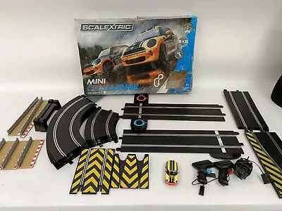 £9.99 • Buy Scalextric Mini Challenge Box Set C1355 Mini Cooper Slot Car Racing