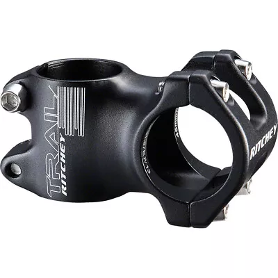 Ritchey Trail Stem 60mm 31.8 +/-0 1 1/8 Alloy Black Extra Wide Bar Clamp • $49.71