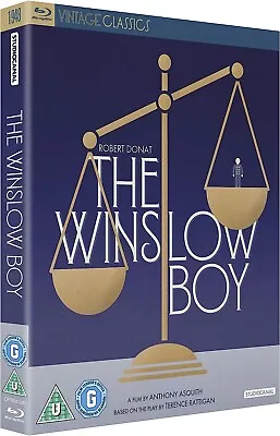 £8.99 • Buy The Winslow Boy - Blu Ray + Slipcover * New  & Sealed * 📽️🎞️  1