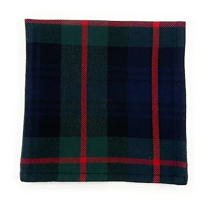 Mens Tartan Pocket Square Handkerchief 26cm X 26cm • £9.99
