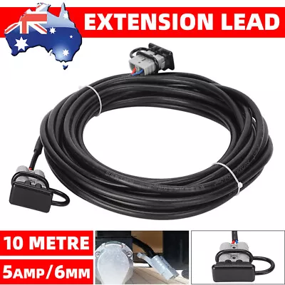 $28.95 • Buy 10m 50 Amp Anderson Plug Extension Lead With Double Adaptor 6mm Automotive Cable