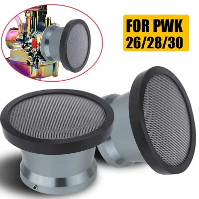 2X 50mm Motorcycle Air Filter Horn Cup Velocity Stack For PWK 24/26/28/30mm Carb • $19.95