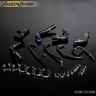 Fit For Mazda Miata MX5 1.8L 94-97 Black Silicone Heater Radiator Hose Clamps • $36.20