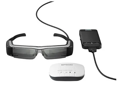 F/S Epson BT-200AV Moverio Smart Glasses With Adapter Japan Model New • $769.27