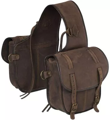 Leather Western Vintage Handmade Saddle Bag For Horse -Premium Quality (A&S) • $149