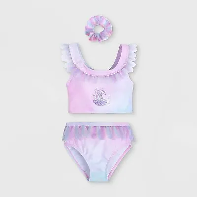 Girls' Disney Elsa 2pc Swimsuit • $13.99