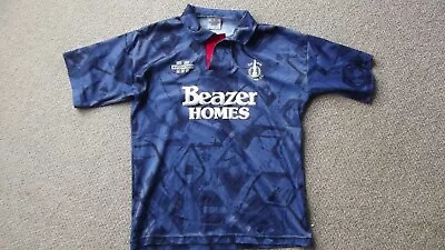 Vintage Falkirk FC Home Shirt 1994 1995  Matchwinner Beazer Homes  38”-40” • £70