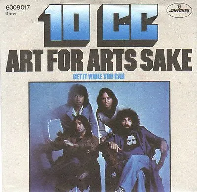 10CC 10 C.C. Art For Arts Sake PICTURE SLEEVE 7  45 + Juke Box Title Strip NEW • $21.52