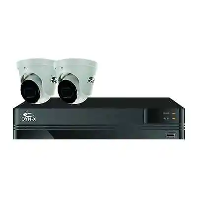 Qvis KES-4CH-IPKIT 5MP IP 4 Channel CCTV Kit With 2 IP Cameras • £143.94