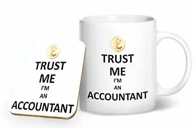 Trust Me I'm An Accountant - Mug & Coaster Gift Set By BWW Print Ltd • £9.99