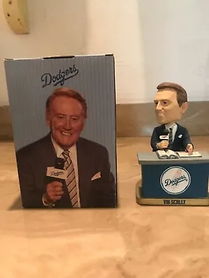 Los Angeles Dodgers Vin Scully 2012 Stadium 50th Anniversary Bobblehead SGA NIB • $89.99