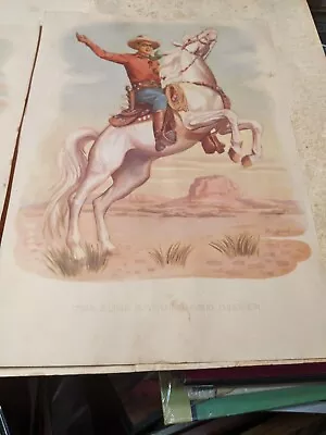 Lone Ranger And Tonto Sheffield Merita Bread Prints Circa 1943 (Rare!) • $105