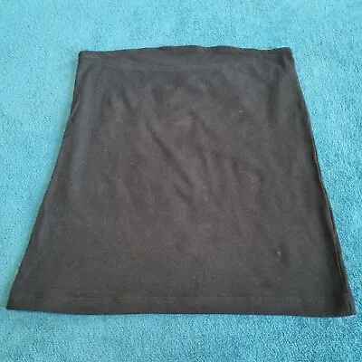 £2 • Buy Atmosphere Basics Smart Black Stretchy Cotton Summer Bandeau Boob Tube Vest Top