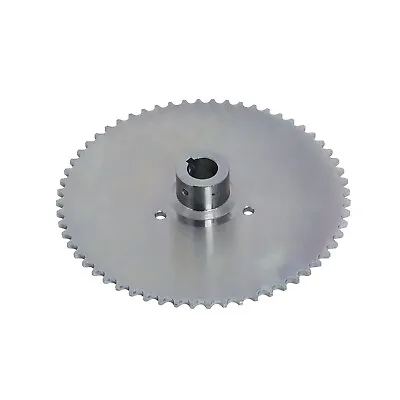 60 Tooth Go Kart Live Axle Sprocket For 4041420 Chain 1  Bore 1/4  Key Wa... • $42.39