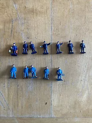 Hornby Dublo 050 Set Of 12 Railway Staff Plastic People • £22