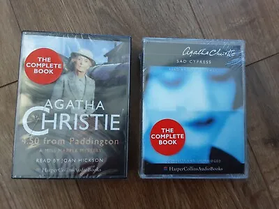 Agatha Christie Audio Book Cassettes X2 • £10.99