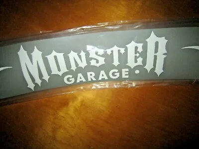 New 2004 Discovery Channel Auto Art  Monster Garage  Windshield Decal USA Made  • £18.82