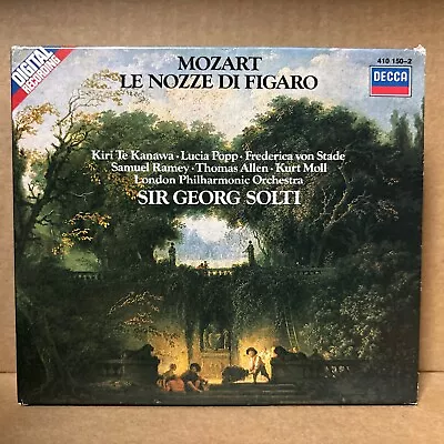 Mozart: Le Nozze Di Figaro-Solti Decca (3CD Booklet Enclosed) • $6