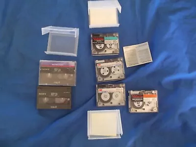 Lot Of 6 Tapes -3M DC 2120- VERBATIM QIC-80 -3M MC 3000XL -MC3020XL -SONY MP120 • $29.99