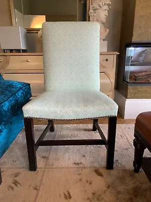 Ex Display George Smith Oversized Gainsborough Side Chair Raoul Fabric Rrp£2100 • £795