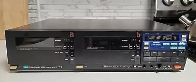 Sansui D-W9 Dual Double Cassette Deck 1982 Dolby B C Made In Japan Vintage Works • $300