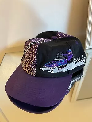 POLARIS SNOWMOBILE RACING    ADULT  Baseball Cap HAT PURPLE • $4.79