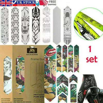 £12.06 • Buy ENLEE MTB Mountain Bike Frame/Fork Protection Stickers Wear Resistant Protector