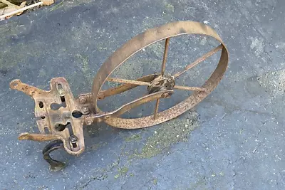 Vintage Planet Jr   Single   Wheel Cultivator W/ Grease Fiiting & 3 Attachments • $119.99