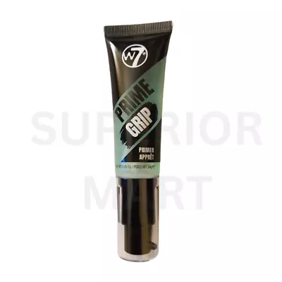 W7 Prime Grip Face Primer Clear MakeUp Base Transparent Pores Lines Reduction • £5.99