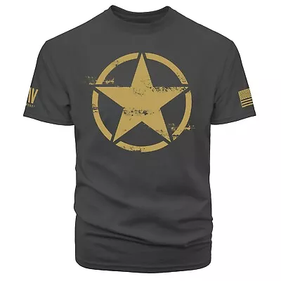 Army Star Military USA Flag T Shirt American Patriotic T-shirt • $23.95