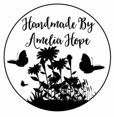 £26.99 • Buy Personalised Handmade By Laser Rubber Stamps - 60 Designs - Multiple Square Size