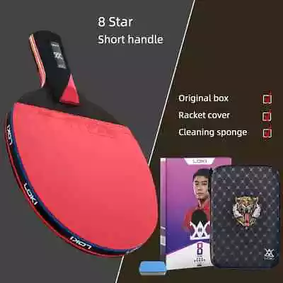 LOKI 8 Star Table Tennis Racket Professional 5+2 Carbon Ping Pong Paddle 9 Star • $47.11