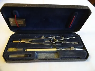 Vintage Helix Precision Compass Drafting Draughting Drawing Set • £18